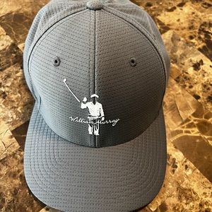 NWOT William Murray Golf ZFG Performance Hat - L/XL / Gray-Retired/Rare